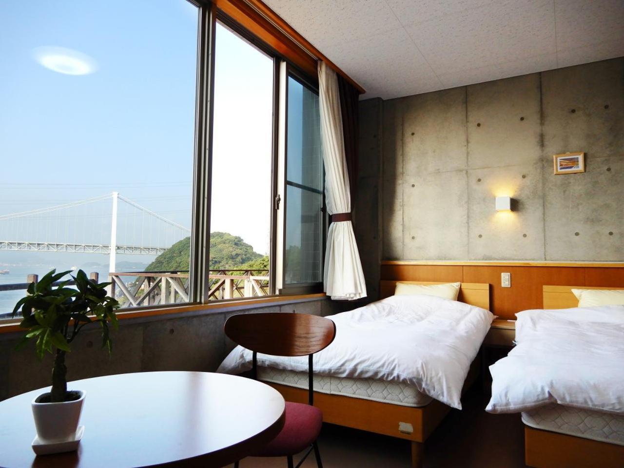 Shimonoseki Hinoyama Youth Hostel Kitakyushu Buitenkant foto